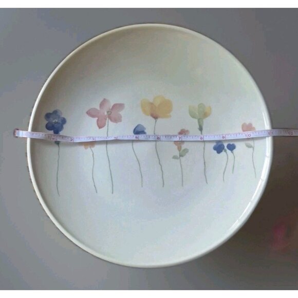 ROYAL STAFFORD Burslem Earthenware Scattered Flowers Dinner Plate 11" - Picture 3 of 4